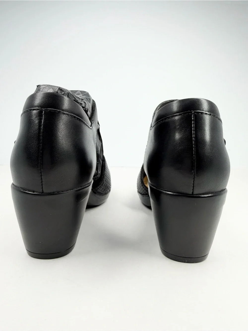 Clarks Emily Rae Pumps Black Leather Size 5M - Picture 5 of 16